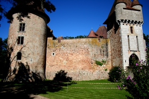 restauration d'un mur de chateau